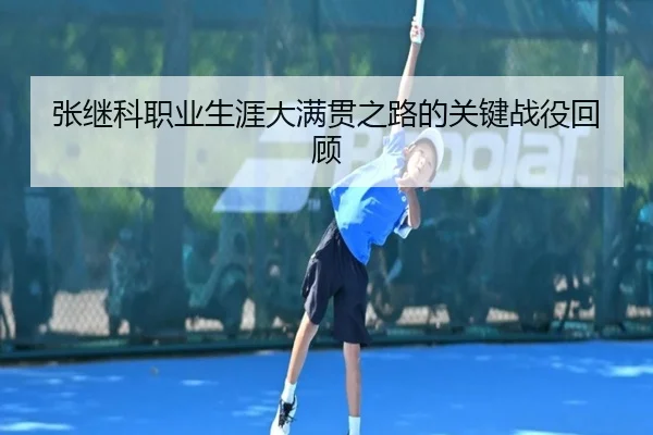 张继科职业生涯大满贯之路的关键战役回顾